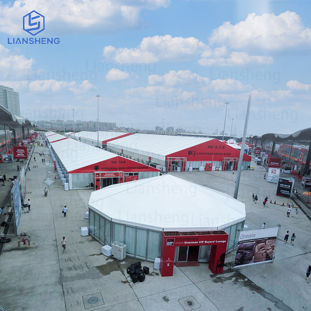 Big Luxury Tent For Outdoor Event Logo Tent Trade Show Tent For Sale