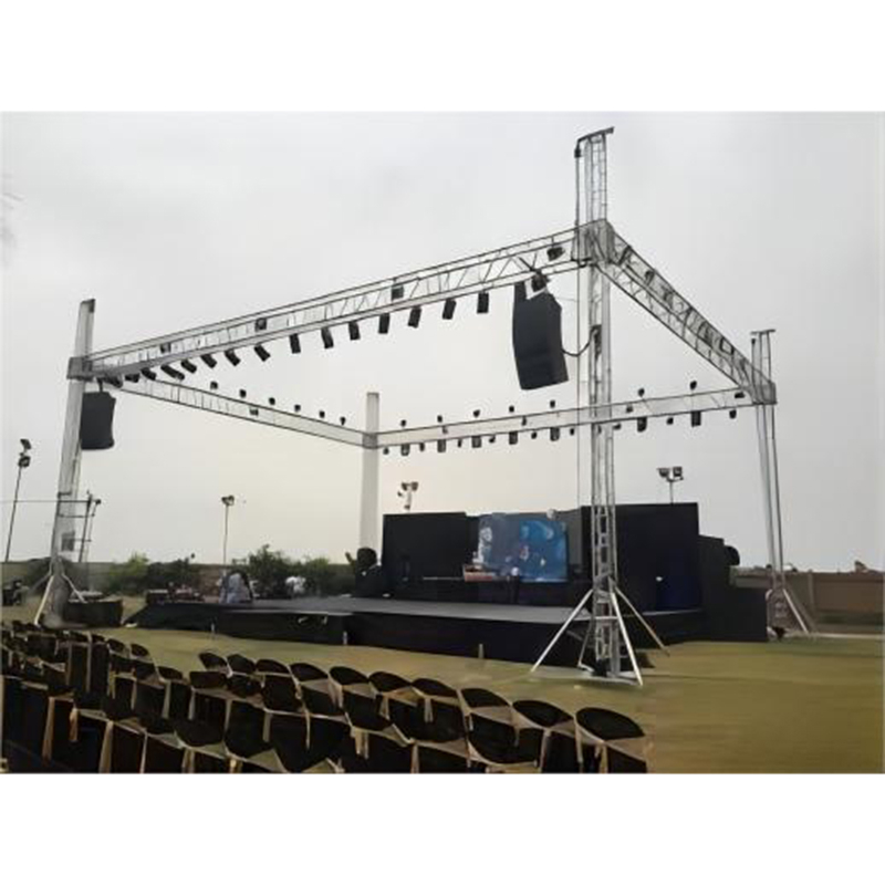 2024 Outdoor Aluminum Alloy Truss Stage For Outdoor Event Lage Truss System Concert performance Stage Custom Truss Display Stage For Sale 