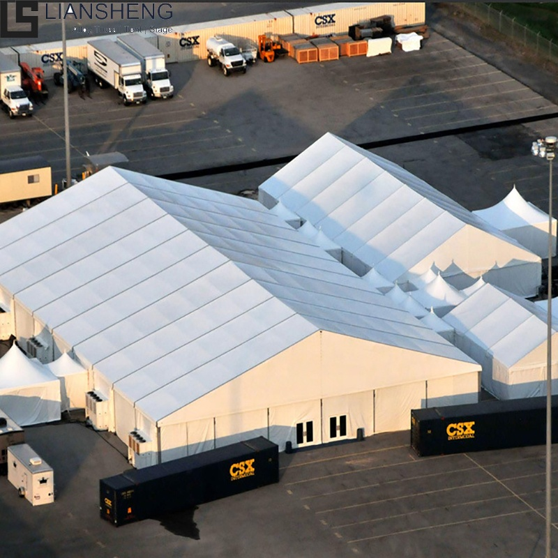 Factory Supply Tent Price Outdoor Large Heavy Duty Tent Warehouse Business Trade Show Aluminum Tent