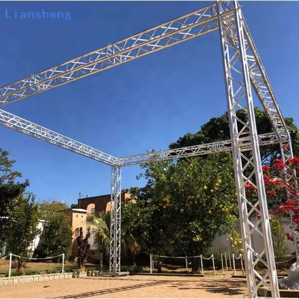 Hot Sale Customized Size Design Aluminum Truss Stand LED Lighting Truss DJ Stage Platform For Event Show Concert