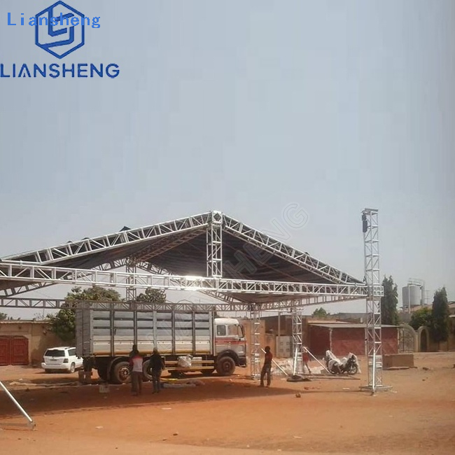 Outdoor Concert Truss Aluminum Mobile Event Truss Display Portable Concert Stage Platform For Sale