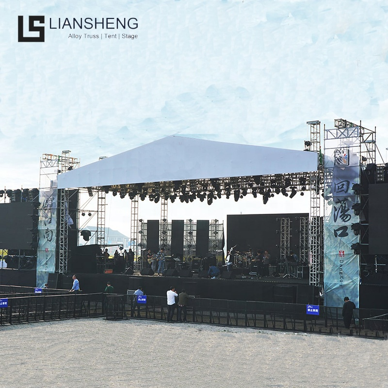 Outdoor Event Performance Customized Size Shape Adjustable Height Stage System