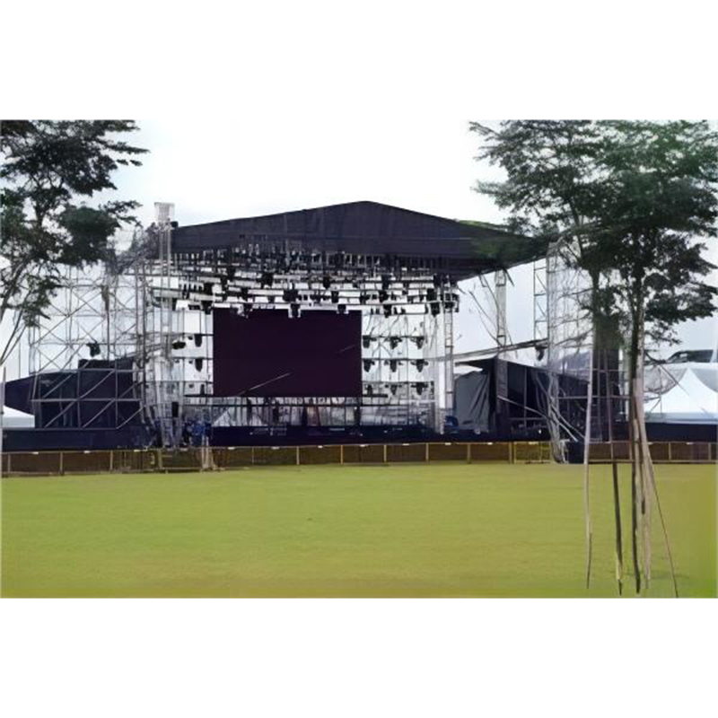 2024 Outdoor Aluminum Alloy Truss Stage For Outdoor Event Lage Truss System Concert performance Stage Custom Truss Display Stage For Sale 