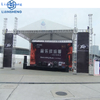 Outdoor stage aluminum alloy roof truss system event podium light Truss Displays triangular flat roof Truss