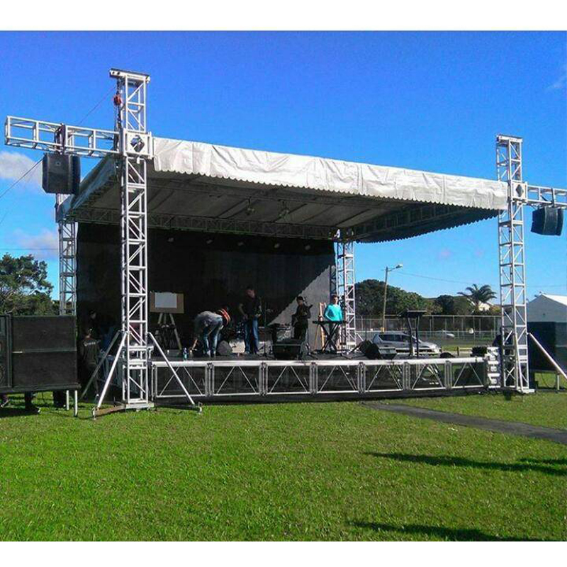 2024 Outdoor Aluminum Alloy Truss Stage For Outdoor Event Lage Truss System Concert performance Stage Custom Truss Display Stage For Sale 