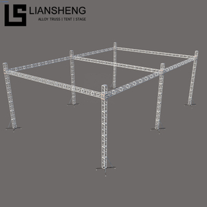 Hot Sale Customized Size Design Aluminum Truss Stand LED Lighting Truss DJ Stage Platform For Event Show Concert