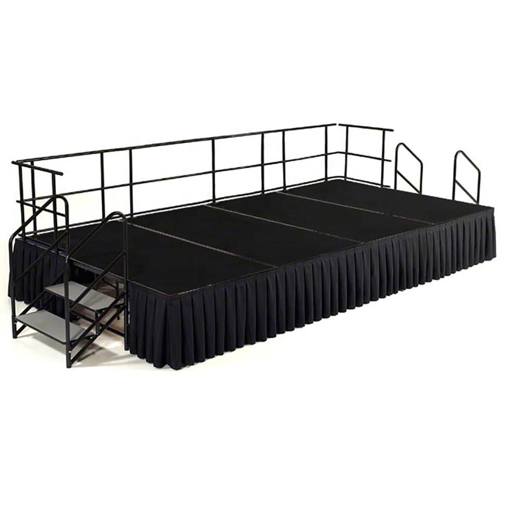 Aluminum 6061 Lighting Roof Truss System Sound Lights Speaker System Event Podium Aluminum Truss Concert Stage Platform for Sale