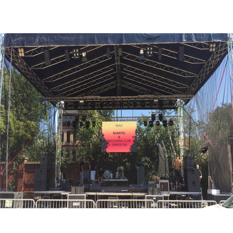 2024 Outdoor Aluminum Alloy Truss Stage For Outdoor Event Lage Truss System Concert performance Stage Custom Truss Display Stage For Sale 