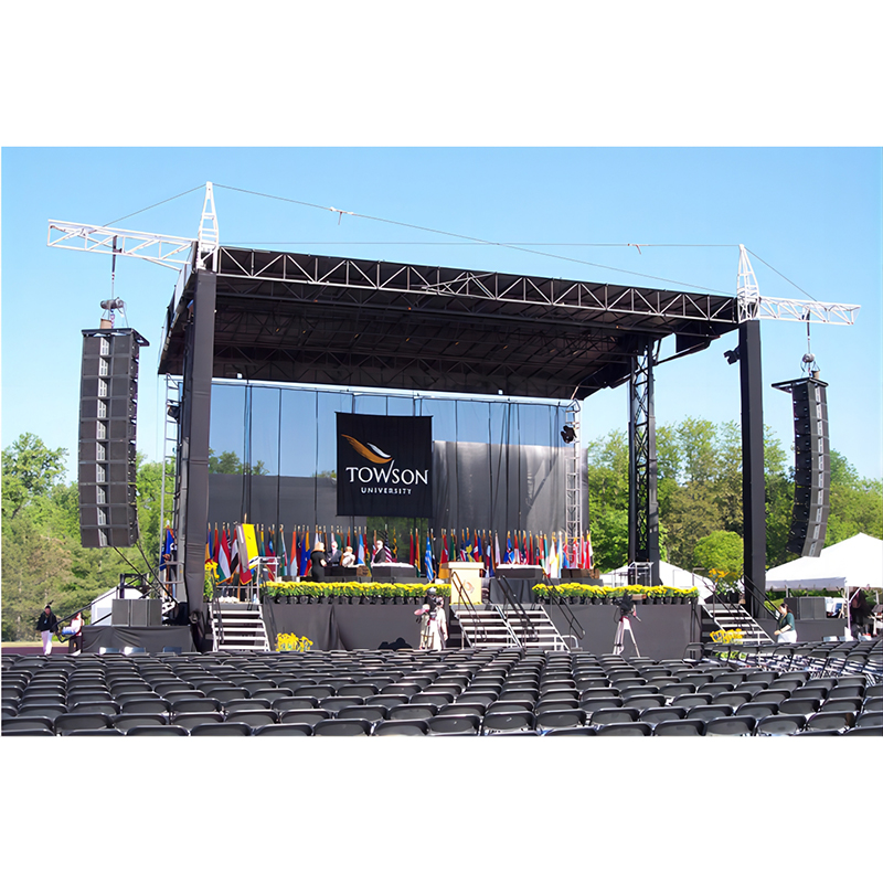 Factory Price Custom Outdoor Lage Truss System Stage For Sale Outside Aluminum Alloy Concert Stage Podium 