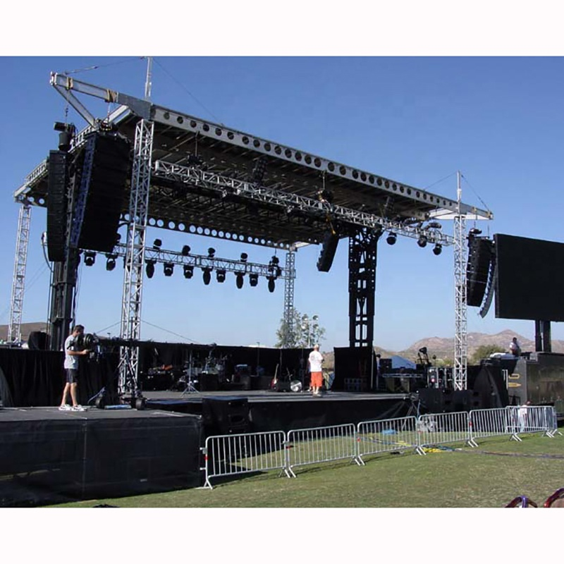 Outdoor Wedding Event Stage Portable Concert Stage Aluminum Alloy Frame Stage Platform For Exhibition