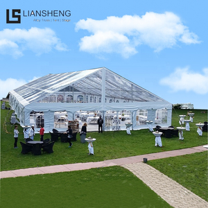 High Quality Aluminum Alloy Structure Waterproof PVC Canopy Tent Event Wedding Party Tent Transparent Marquee Tent