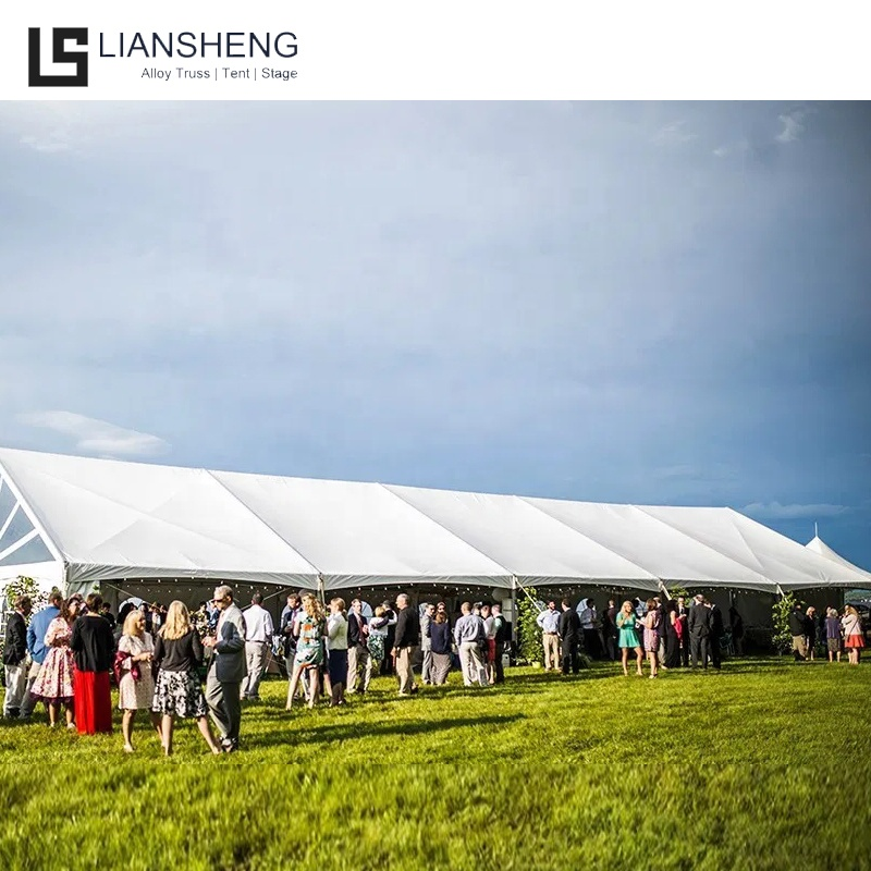 High Quality Heavy Duty Marquee Tent Wedding Aluminum Structure Luxury Transparent Wedding Party Events Tent For 500 People