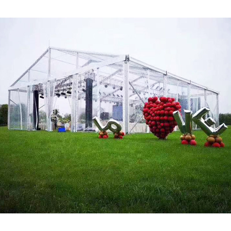 2023 Popular Aluminum Frame Event Tent For Outdoor Waterproof PVC Wedding And Party Trade Show Tent