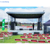 Outdoor Truss Aluminum Frame Event Show Light Stage Portable Mobile Stage Platform For Event Show