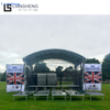 Outdoor Fast Install Customized Roof Truss Stage System With Movable Stage Platform For Event Concert