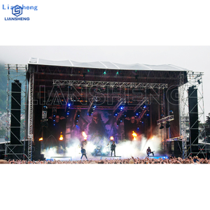 High Quality DJ Lights Music Festival Aluminum Outdoor Wedding Concert Stage Roof Truss System