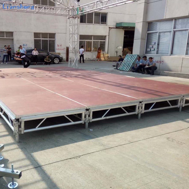 Factory Direct Supply Outdoor Aluminum Truss Stand Lighting Trusses DJ Event Stage Platform