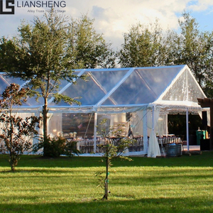 Hot Sale Transparent Custom Tent 10x20m 10x30m 20x30m Tent Wedding Party Tents for Events Marquee With 200 300 600 Capacity