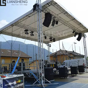 Outdoor Indoor Event Performance Customized Size Shape Adjustable Height Stage System