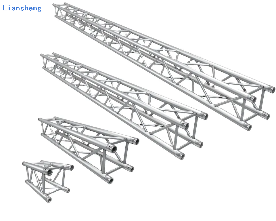 Factory Direct Supply Hot Sale 12 x 10 x 6 m Outdoor Concert Truss Stand System Light Stage Podium Concert With Lifting System 