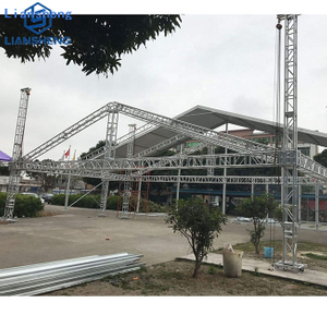 Outdoor Concert Truss Aluminum Mobile Event Truss Display Portable Concert Stage Platform For Sale