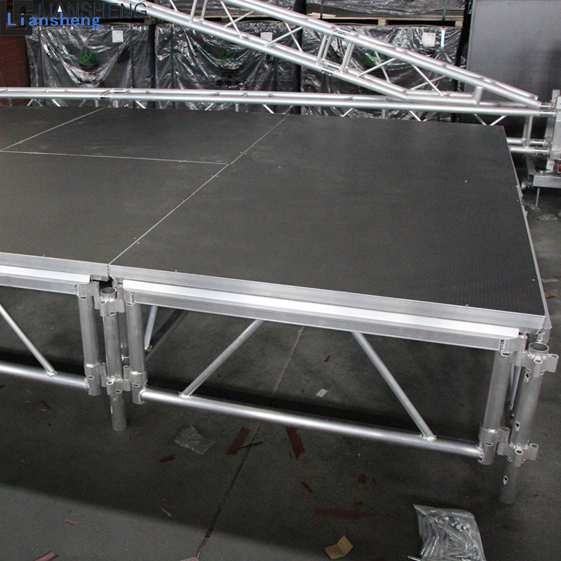 Customized Free Design Performance Truss Display Aluminum Podium Concert Stage Platform For Outdoor Events