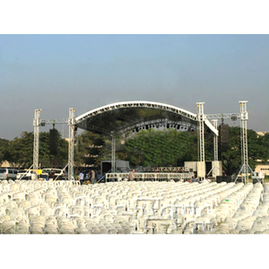Easy Installation Outdoor Concert Event Aluminum Spigot Truss Display Portable Aluminum Stage Platform