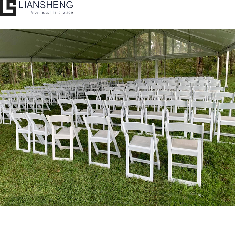 Outdoor Tents With Aluminum Frame Clear Cover Marquee Part Tent Wedding For 200 300 400 500 Guests