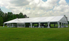 Luxury Style Easy Installation Clear Glass Wall PVC Wall Customized Size Aluminum Party Tent