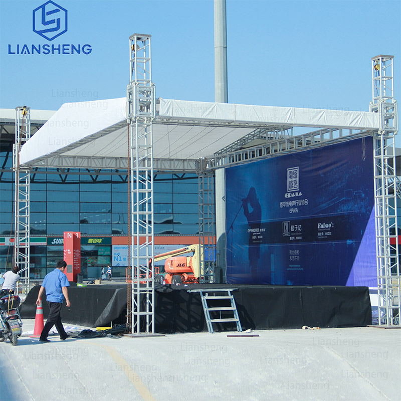 Outdoor Event Aluminum Concert Truss Display Display display outdoor stage Aluminum Stage For Sale