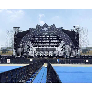 Factory price outdoor event stage platform lights truss displays sound speaker truss system for event