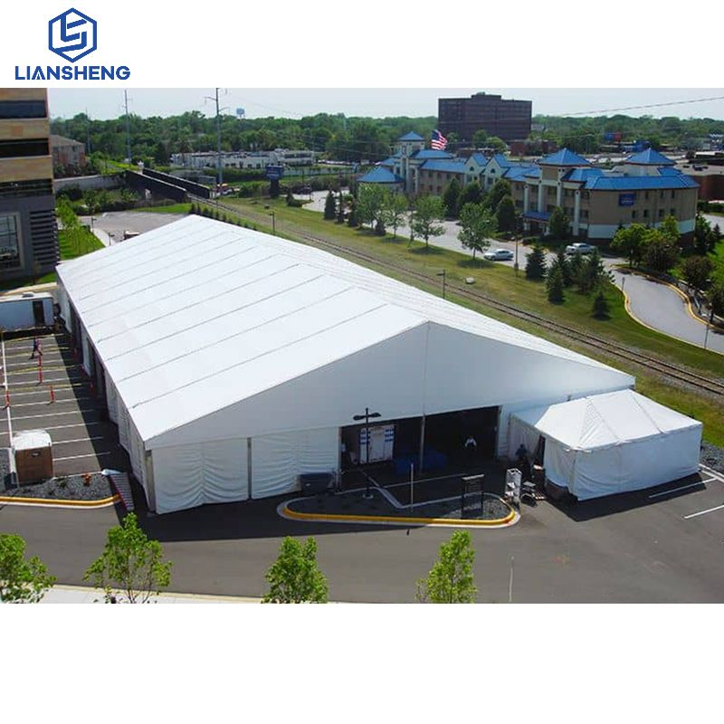 Aluminum Frame White Color Business Application Trade Show Exhibition Tent