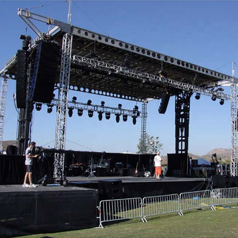 Aluminum Truss System Display Price Stage Mobile Concert Show For Sale stage Platform Aluminum Stage For Sale