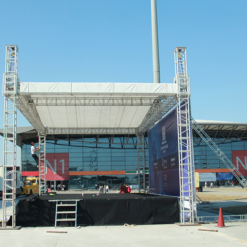 Outdoor Event Aluminum Concert Truss Display Display display outdoor stage Aluminum Stage For Sale