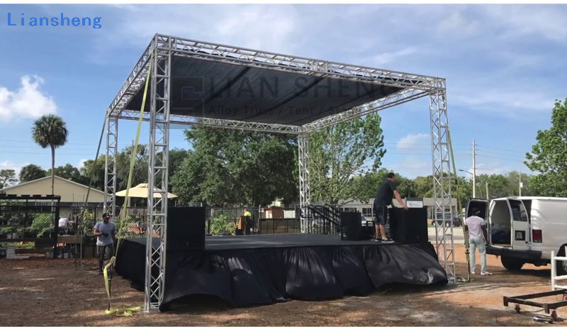 Aluminum Outdoor Event Concert Event Stage Platform Truss Aluminum Display Customized Design