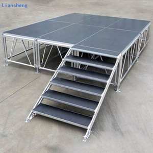 Factory Direct Supply Outdoor Aluminum Truss Stand Lighting Trusses DJ Event Stage Platform