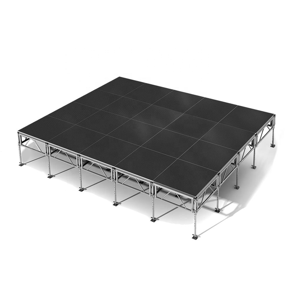 Aluminum 6061 Lighting Roof Truss System Sound Lights Speaker System Event Podium Aluminum Truss Concert Stage Platform for Sale