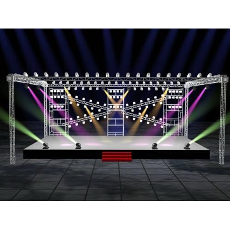 Factory Price Custom Outdoor Lage Truss System Stage For Sale Outside Aluminum Alloy Concert Stage Podium 