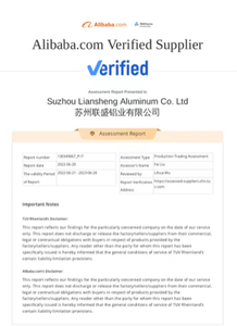 Liansheng Aluminum Certificate 4