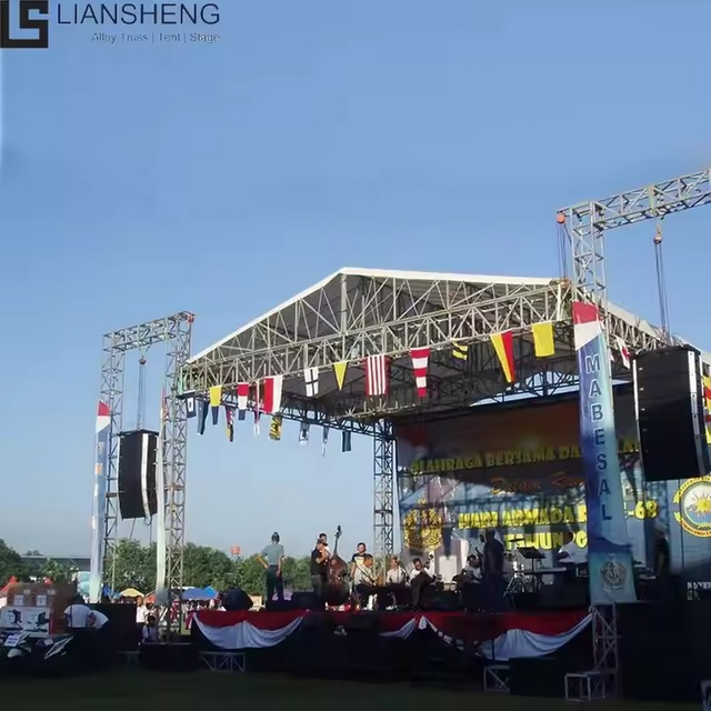 Size Support Customization High Load-Bearing Aluminum Alloy Spigot Truss SystemFor Music Concert