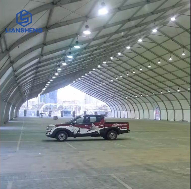 Durable Steel Aluminum Frame PVC Fabric TFS Sports Hall Marquee Tent for Private Plane