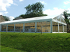 Luxury Transparent Outdoor Wedding Tent High Quality Custom Party Tent PVC ABS Glass Frame Tent