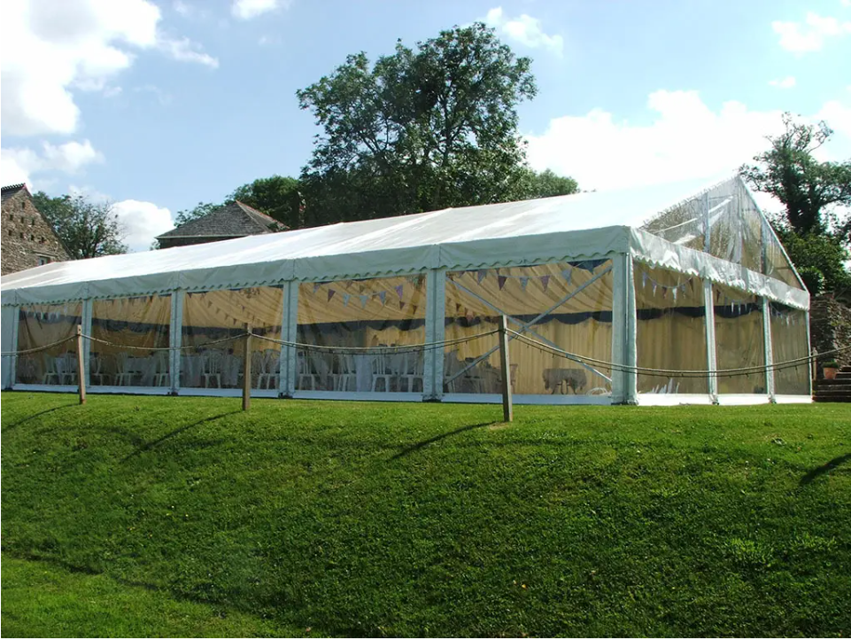 Luxury Transparent Outdoor Wedding Tent High Quality Custom Party Tent PVC ABS Glass Frame Tent