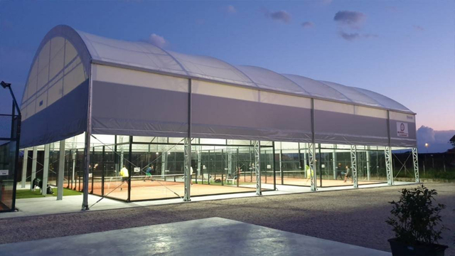  Large Temporary Tennis Court Tent for Events
