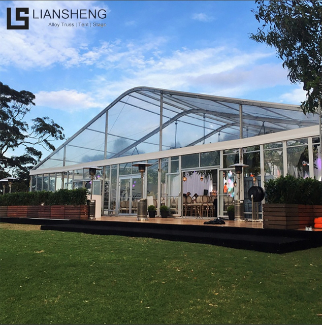 Liansheng · Crystal Plaza | 25m X 45m Panoramic Transparent Event Tent
