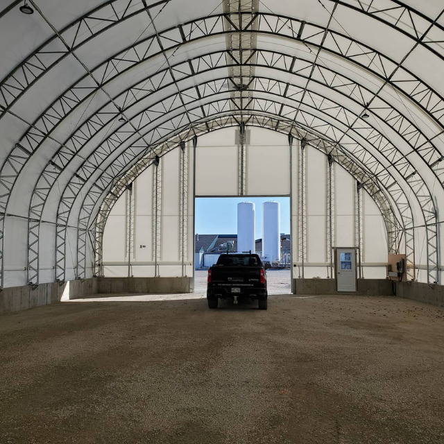Heavy Duty Semi-circular Industrial Tent Manufacturer Aluminium Alloy Warehouse Tent for Sale