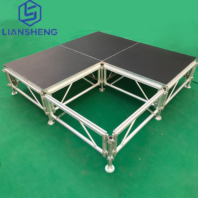 Aluminum Stage Mobile Show Stage Portable Truss Display Outdoor Folding Stage Platform Support OEM