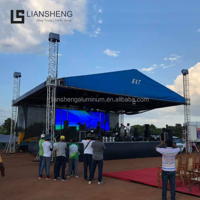 Hot Sale Outdoor Concert Stage Aluminum Dj Truss Display Lifting System Easy Assemble Truss System