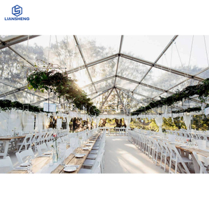 Liansheng · Sky Pavilion | 20m x 30m panoramic transparent PVC wedding tent (custom model)