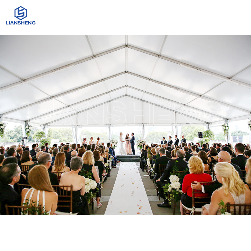 Aluminum Frame Glass Wall Marquee,20x50m Wedding Tents For Sale